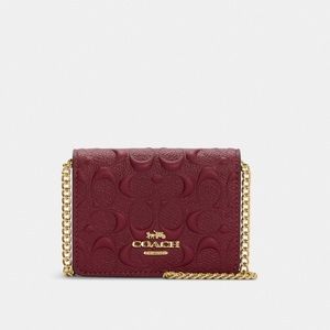 Coach Mini Wallet on a Chain